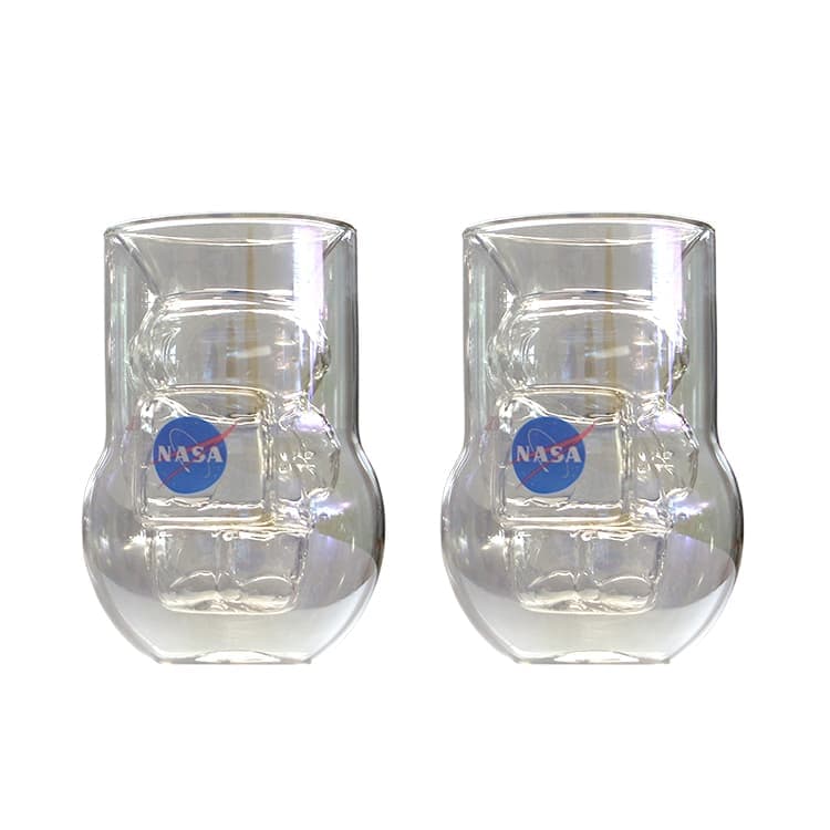 NASA ナサ アストロノーツ ダブルウォールグラス 2個セット