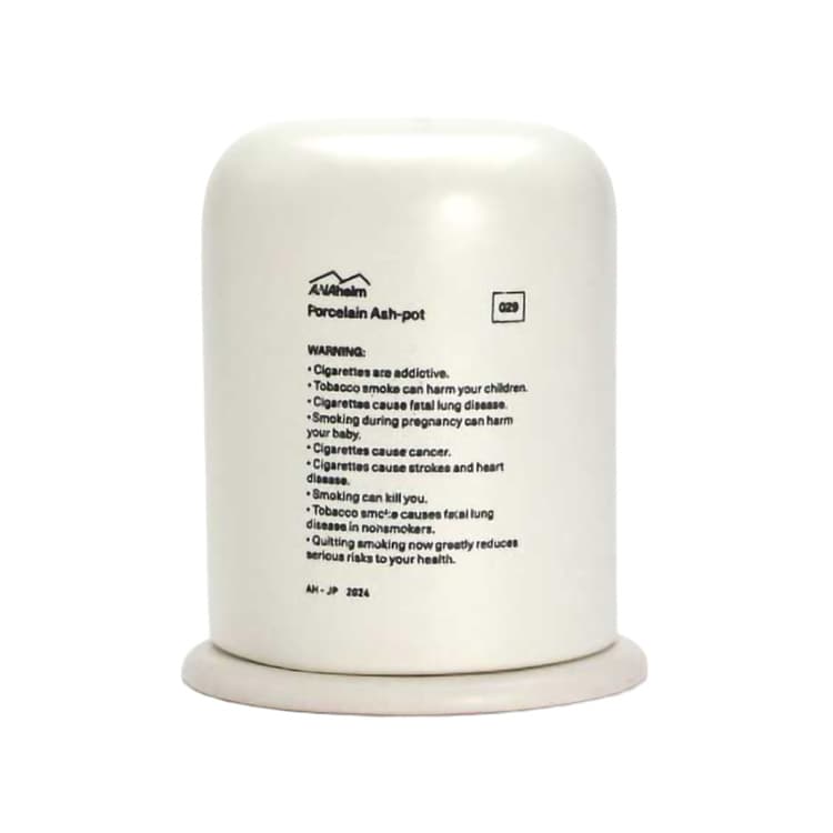 灰皿 ポーセリン アッシュポット Porcelain Ash-Pot