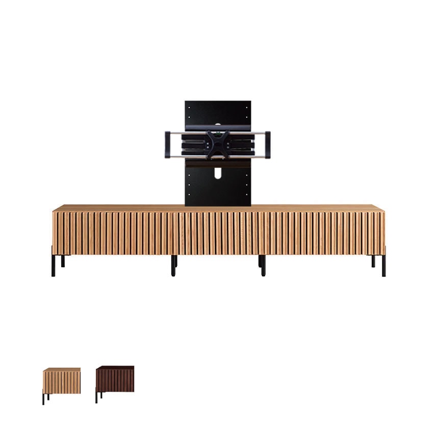 ミネア Minea ロータイプ壁掛けテレビボード 220cm