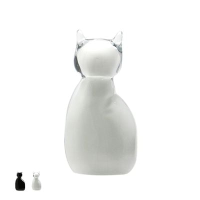 ガラスオブジェ グラス オブジェ キャット Glass Objet Cat