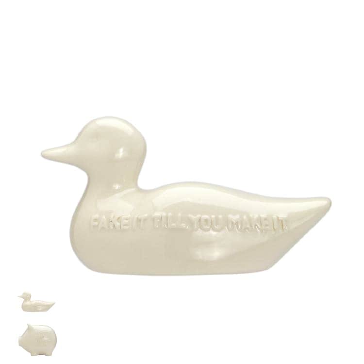 貯金箱 オブジェ Crackle Decoy Bank / Piggy Bank