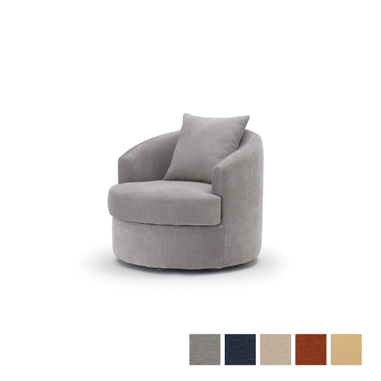 AK25-S8 1人掛け回転ソファ