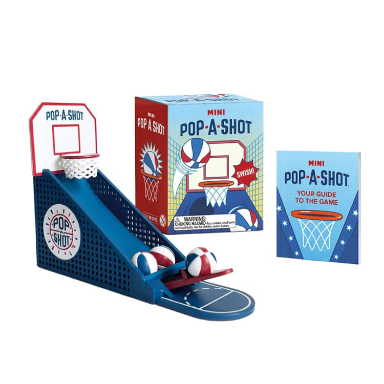 シュートして遊べる 卓上 バスケットボールゲーム Toy & Book  Mini Pop A Shot ミニポップアショット