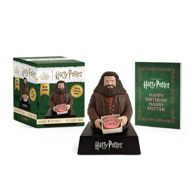 ハリーポッター 音声付き フィギュア ハグリット Toy & Book Harry's Birthday Cake ハリーズ バースデーケーキ 