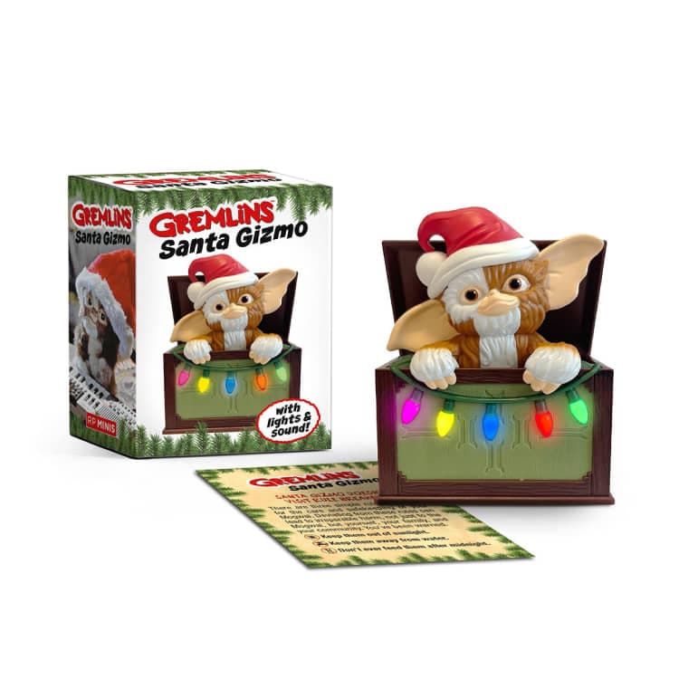歌声が流れる ギズモ フィギュア Toy & サンタギズモ Santa Gizmo