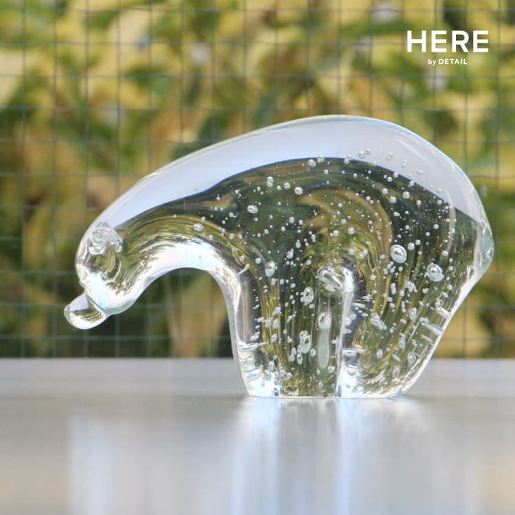 ガラスオブジェ Glass Objet Polar Bear グラスオブジェ ポーラーベア