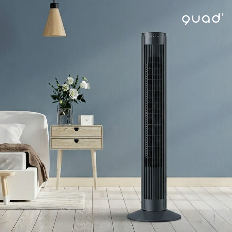 大風量DCタワーファン PURE AIR TOWER DC ピュアエアタワーDC QS677BK