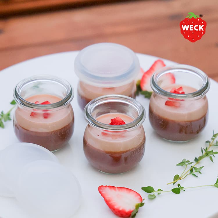 保存容器 WECK Home Set Mini Tulip 40ml x4 set WE-S234