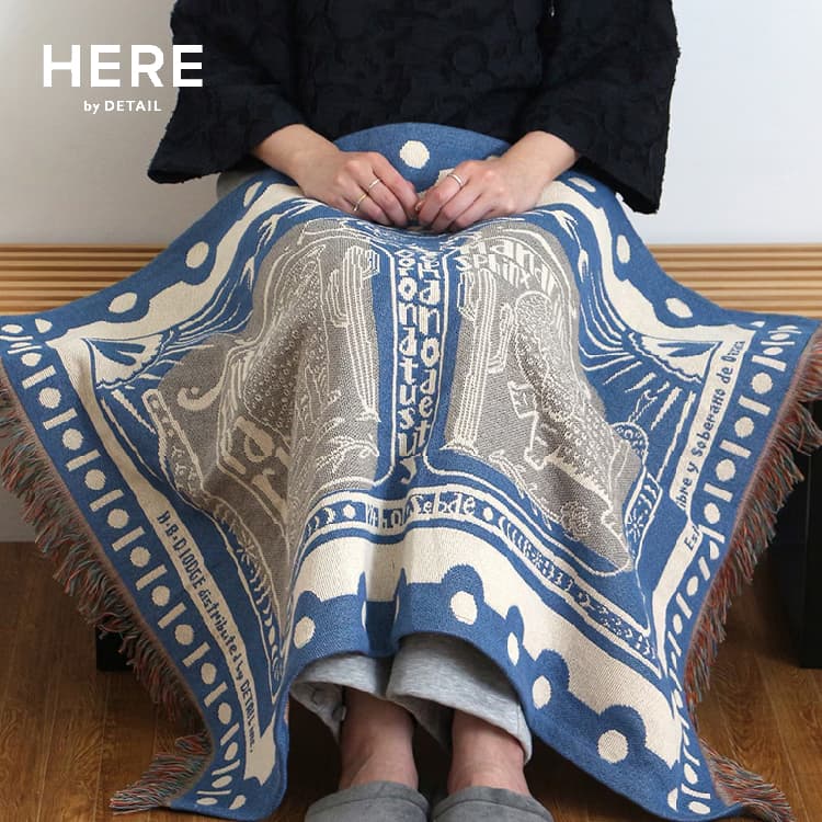 ブランケット ひざ掛け オアハカスローケット スモール Oax Throwket