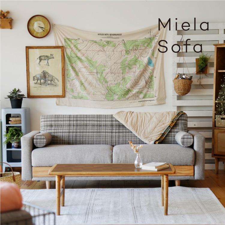 ソファベッド ミエラ Miela 北欧デザイン 2人掛けソファ | 家具
