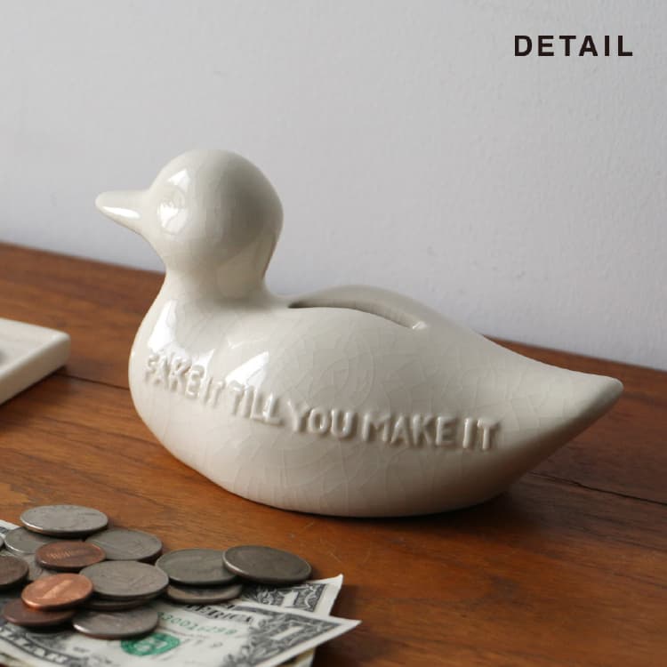 貯金箱 オブジェ Crackle Decoy Bank / Piggy Bank | 家具・インテリア
