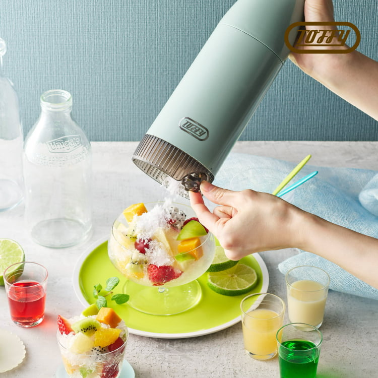 toffy電動ふわふわかき氷器　新品未開封 かき氷器 Toffy トフィー コンパクト電動ふわふわかき氷器 K-IS16