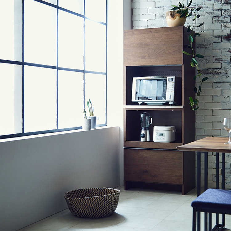 オウル Owl キッチンボード DB 食器棚 幅70cm | 家具・インテリア