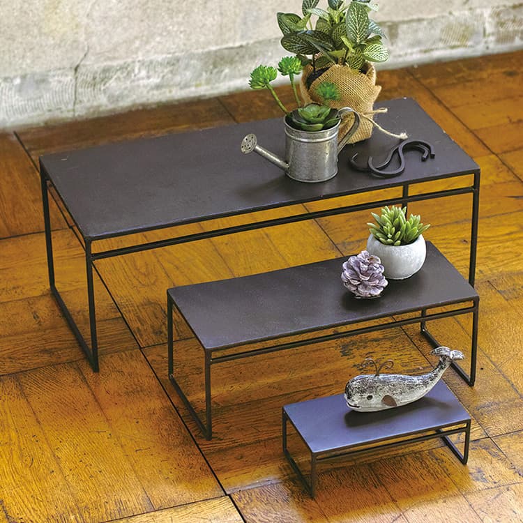 アイアンラック ジョセフアイアン ディスプレイ台 ワイド Joseph Iron