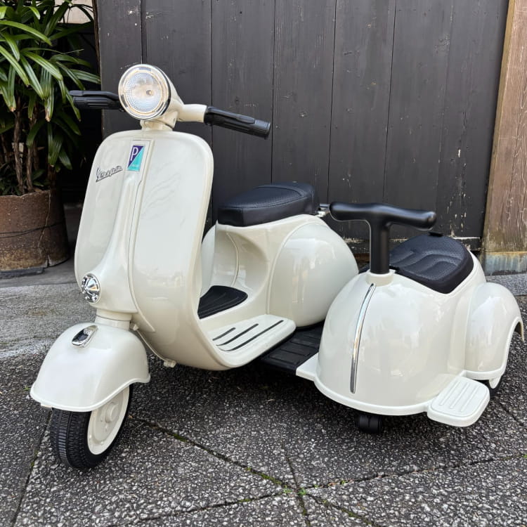 電動乗用バイク子供用 ミニベスパ 2シーター Vespa | 家具・インテリア
