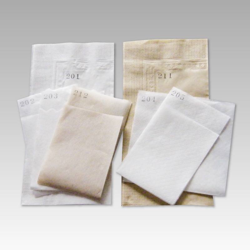 2.紙ナプキン品質確認用サンプル（全8種類） | 全商品の無料ｻﾝﾌﾟﾙ  