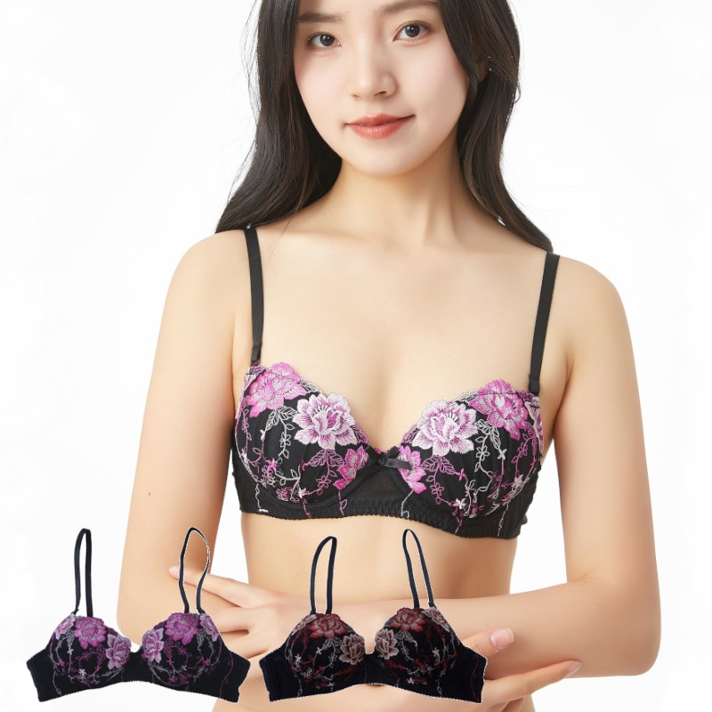 エレガントレースノンワイヤーブラジャー | ブラジャー,ノンワイヤー