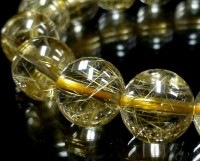 ゴールドルチル ブレスレット 8mm玉 No.20 最高級（5A） |ブレスレット|ゴールドルチルクォーツ