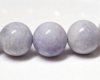 ラベンダー翡翠（ひすい） ブレスレット 14mm玉 No.67 最高級5A |ラベンダー翡翠|翡翠（ジェード・ジェダイト）