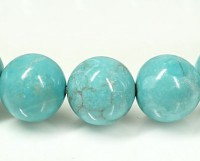 ターコイズ ブレスレット（USA産) 12mm玉 No.19 |ブレスレット|ターコイズ（トルコ石）