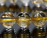 タイチンルチル ブレスレット 8mm玉 No.45 最高級（5A） |ブレスレット|タイチンルチルクォーツ