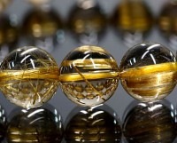 タイチンルチル ブレスレット 8mm玉 No.47 最高級（5A） |ブレスレット|タイチンルチルクォーツ
