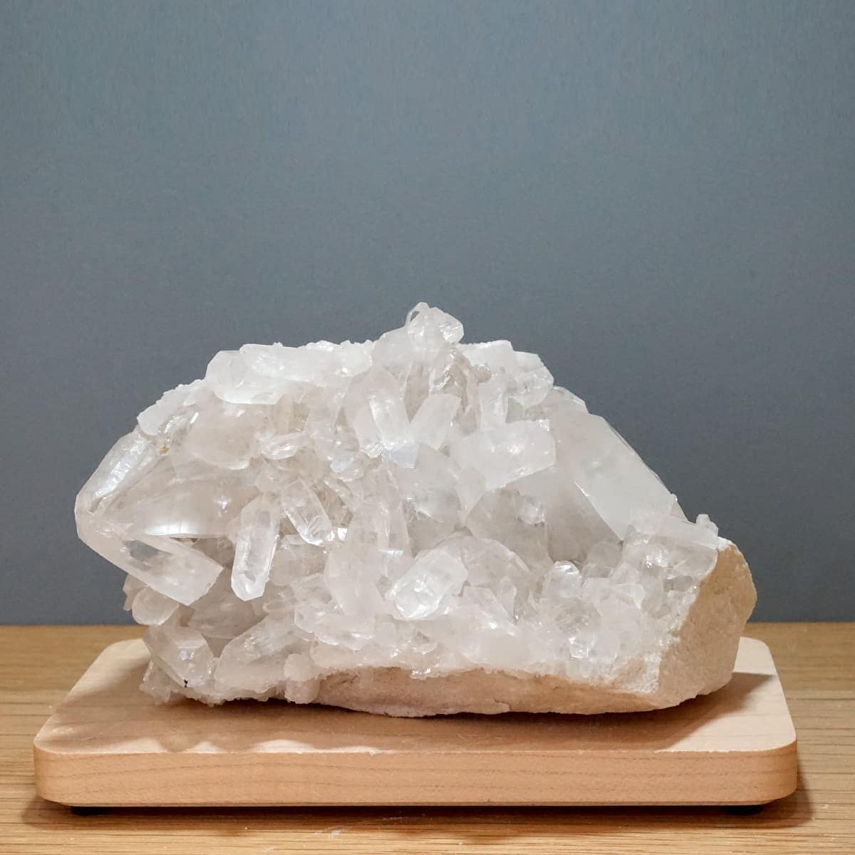 ヒマラヤ水晶 クラスター・原石（クル渓谷） No.15  [ 画像現物・一点物 ]  
