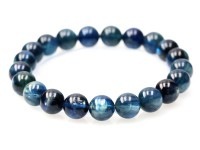 カイヤナイト (タンザニア産) ブレスレット 8mm玉 No.40 【プレミアム】|ブレスレット|カイヤナイト・カヤナイト
