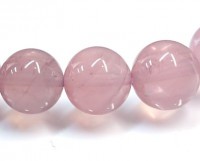 マダガスカル産 ローズクォーツ ブレスレット 13mm玉 No.28 最高級5A |マダガスカル産|ローズクォーツ