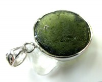 モルダバイト ペンダントトップ シルバー（SV925）No.26 モルダバイト|ペンダントトップ|モルダバイト