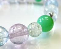 【精神・癒】クリソプレーズ＆アクアマリンブレスレットNo.4|ブレスレット|クリソプレーズ