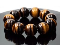 タイガーアイ ブレスレット 24mm玉 No.6 最高級（5A）|ブレスレット|イエロータイガーアイ