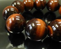 レッドタイガーアイ ブレスレット 24mm玉 No.2 最高級（5A）|ブレスレット|レッドタイガーアイ