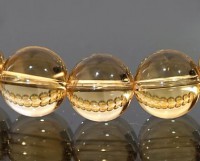 シトリン ブレスレット 12mm玉 No.14|ブレスレット|シトリン（黄水晶）