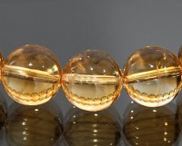 シトリン ブレスレット 12mm玉 No.15|ブレスレット|シトリン（黄水晶）