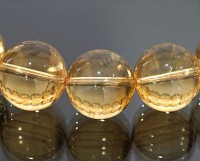 シトリン ブレスレット 12.5mm玉 No.16|ブレスレット|シトリン（黄水晶）