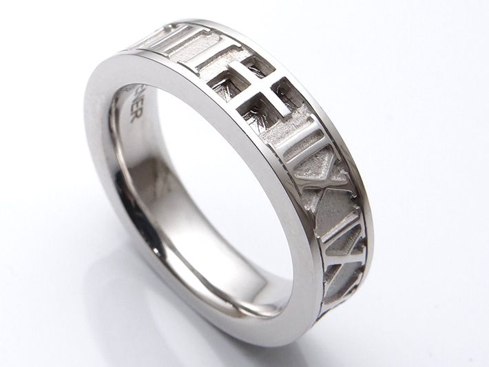 Atlas cross 4cut リング - SILVER -