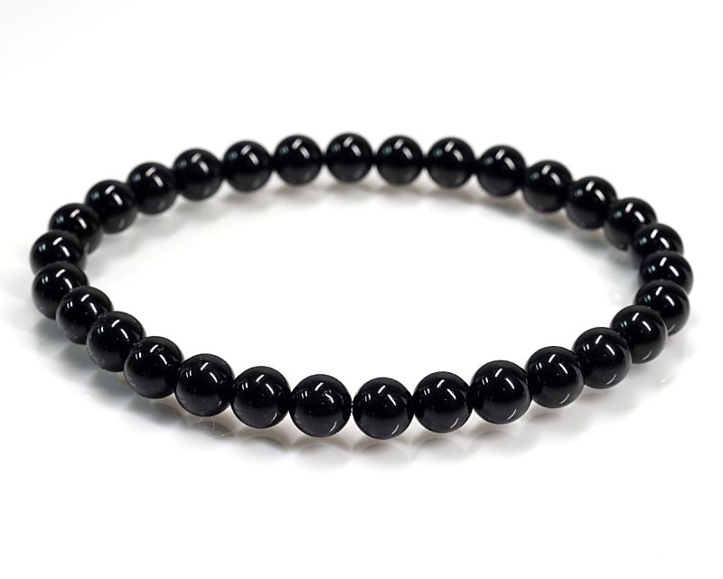 ブラックトルマリン ブレスレット 6mm玉｜最高級パワーストーン販売の  