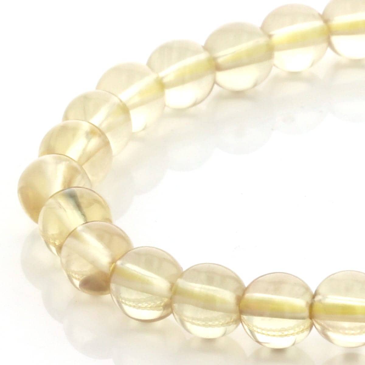 アンデシン （ゴールド）ブレスレット 6mm玉 No.31 最高級（5A）  [ 画像現物・一点物 ]  |ゴールドアンデシン|アンデシン