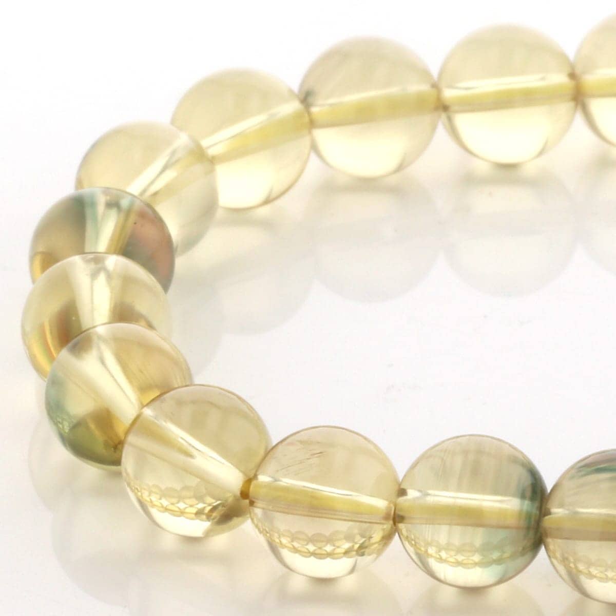 アンデシン （ゴールド）ブレスレット 9mm玉 No.35 最高級（5A）  [ 画像現物・一点物 ]  |ゴールドアンデシン|アンデシン
