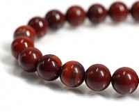 ポピージャスパー ブレスレット 8mm玉 最高級（5A）|ポピージャスパー