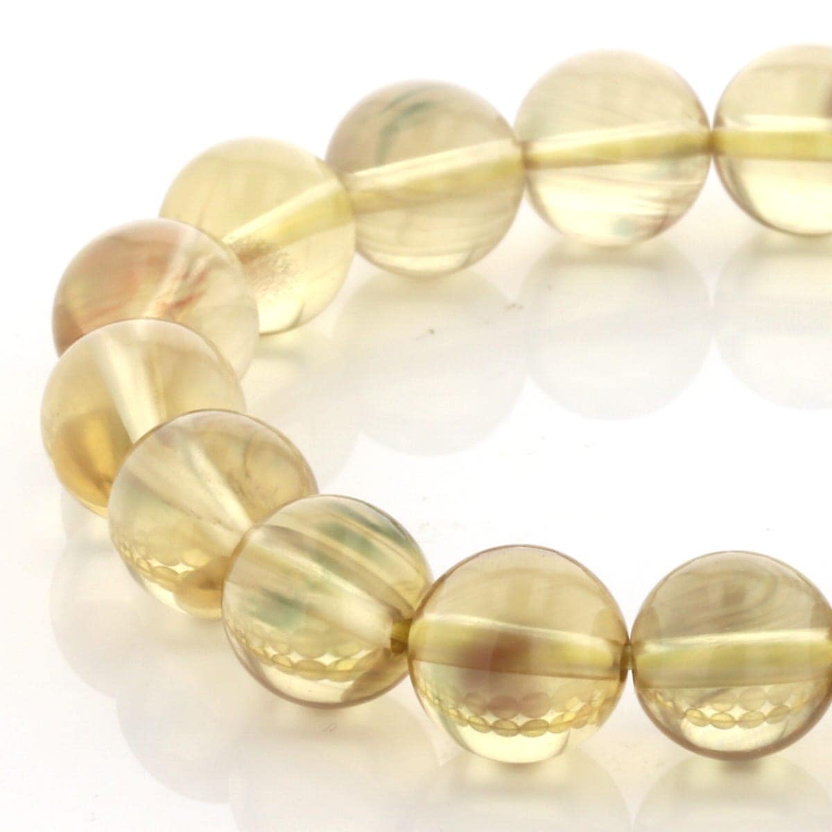 最高級グレード5A+ アンデシン パワーストーン ブレスレット 最高級5Aカラーチェンジアンデシン聖石ブレスレット・7.5mm丸玉