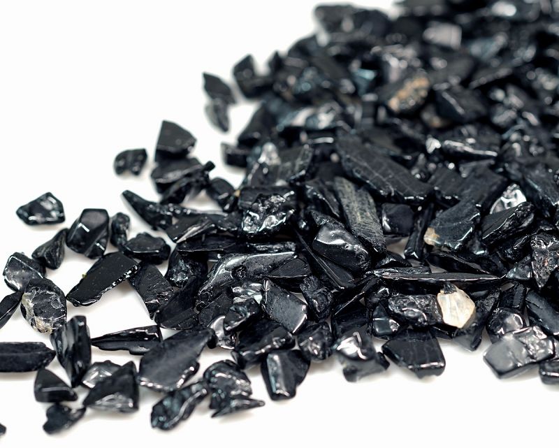 ブラックトルマリン さざれチップ　【100g 浄化】