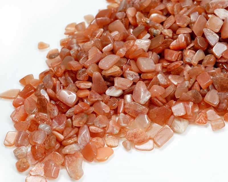 サンストーン さざれチップ 【100g 浄化】｜最高級パワーストーン販売