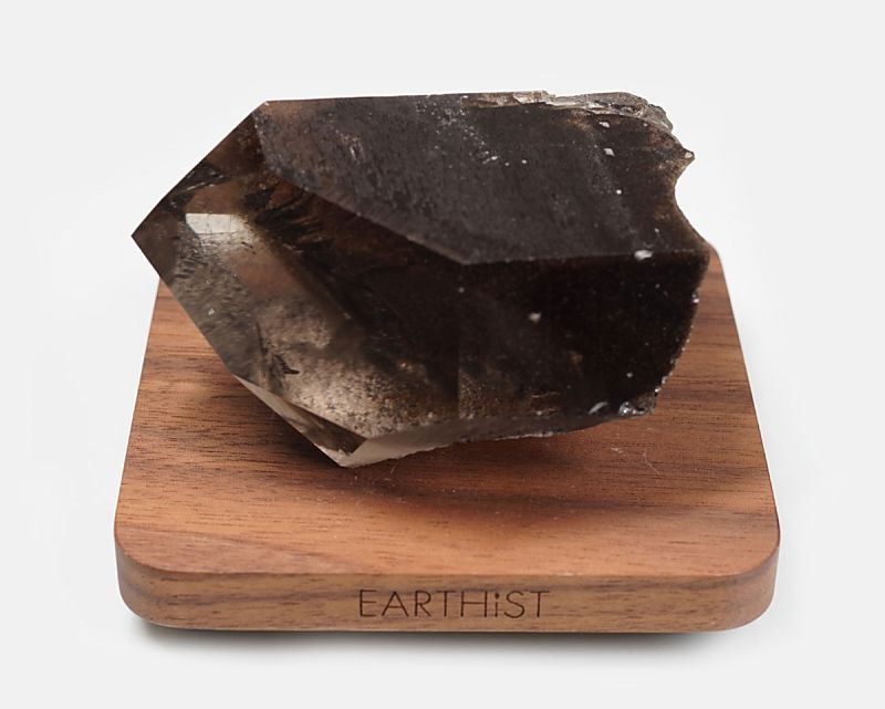 カーボン水晶 (ブラジル産) 原石 No.11