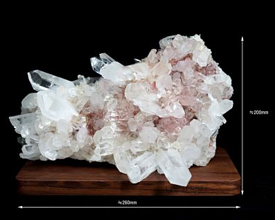 ヒマラヤ水晶 クラスター・原石 No.2  [ 画像現物・一点物 ]  
