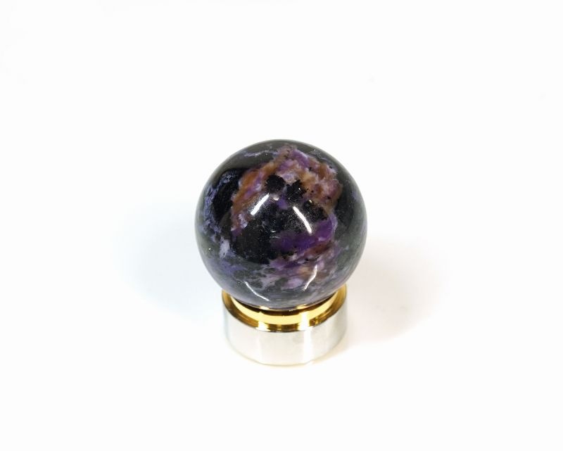 40%OFF】チャロアイト 丸玉・スフィア 置物 26mm玉 No.3|最高級