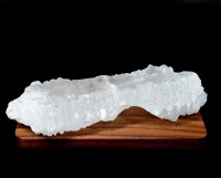 セレナイト（天然ジプサム）原石 メキシコ ナイカ鉱山産 No.3|Wood|パワーストーンランプ・天然石（鉱物）インテリアのアーシスト-EARTHiST