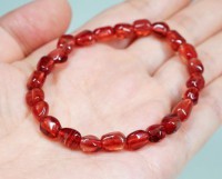 アンデシン イレギュラー ブレスレット No.11 最高級5A |レッドアンデシン|アンデシン