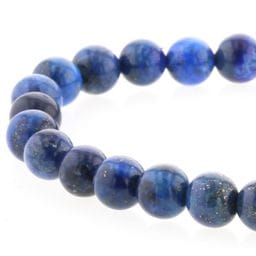 ラピスラズリ ブレスレット（無着色・無処理）最高級【プレミアム